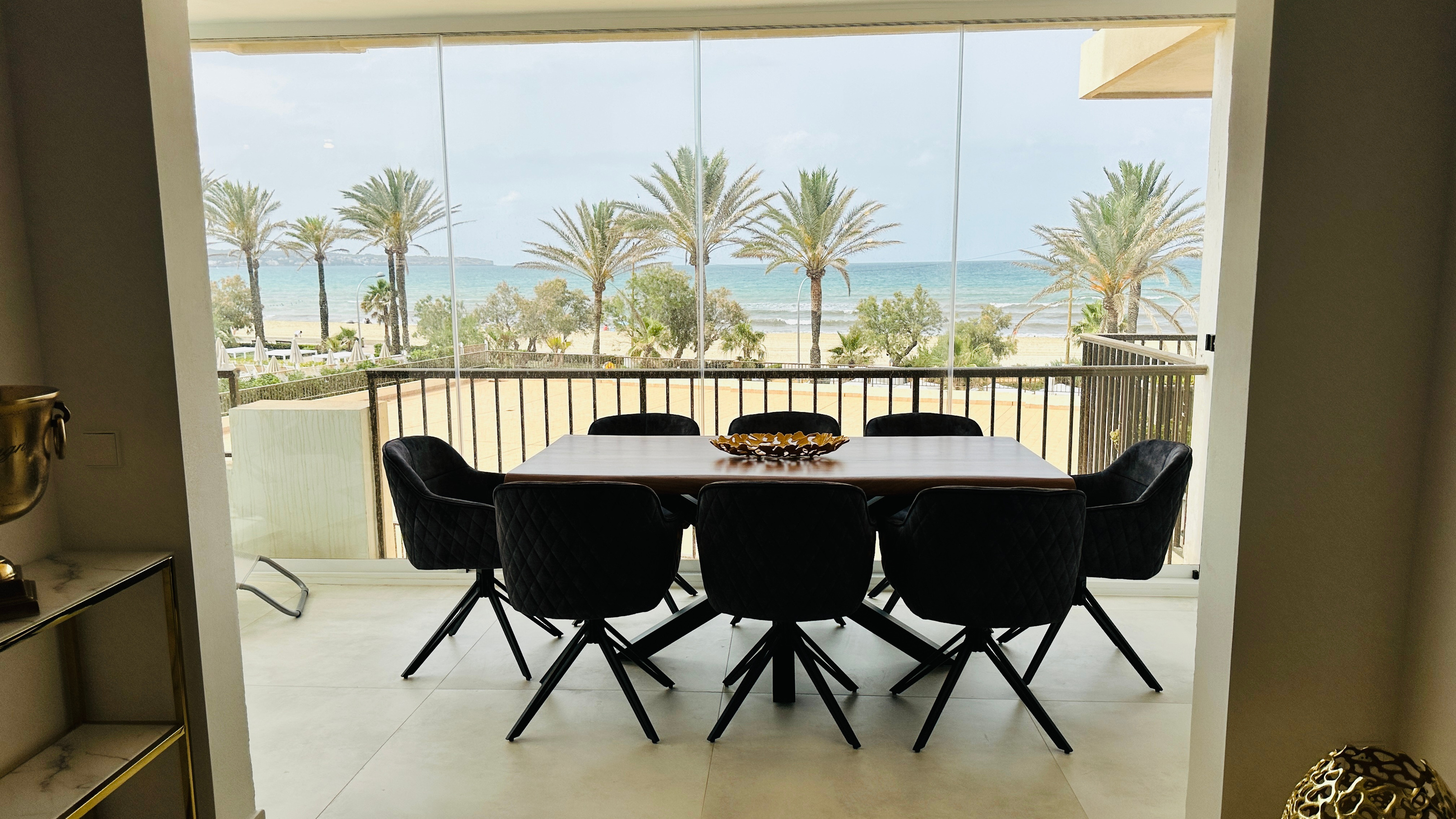 Terrasse mit Panoramablick